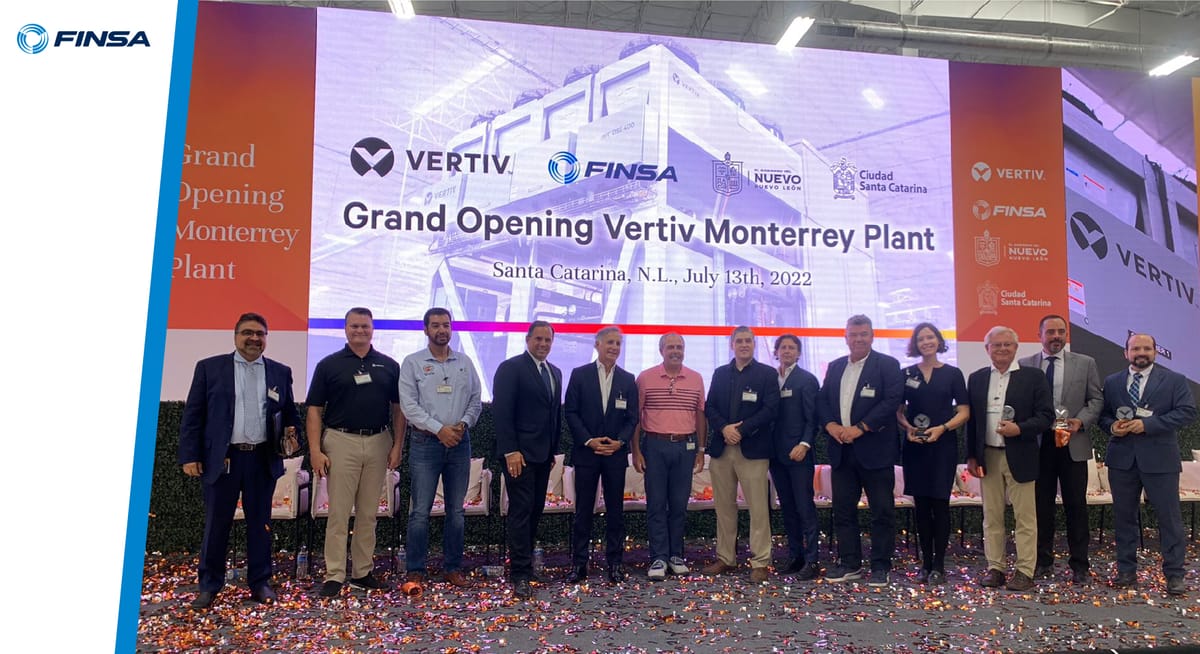 Inaugura Vertiv Planta Para Fabricaci N De Tecnolog A Data Warehouse En